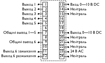 adm04 схема подключения