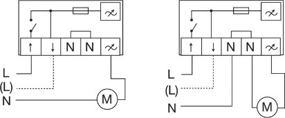 Однофазные тиристорные регуляторы скорости Systemair REE 1 - схема