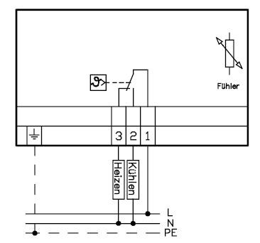 Термостаты Systemair TM 10 - схема