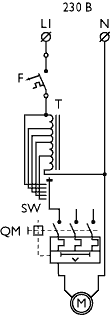Трехфазные трансформаторы Polar Bear ARTT 2,5 - схема