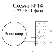 Центробежные взрывозащищенные промышленные вентиляторы O.ERRE CB 240 2M Ex-ATEX - схема
