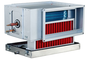 Воздухоохладитель Systemair DXRE 50-30-3-2,5 фреоновый для прямоугольных воздуховодов