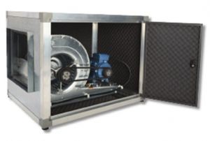 Корпусные канальные вентиляторы с ременным приводом Systemair KPD 9-9-E4 (550 W)