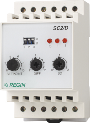 Преобразователи сигнала Regin SC2/D
