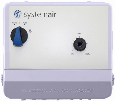 Однофазные тиристорные регуляторы давления/температуры Systemair RETP 6 