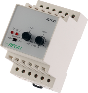 Преобразователи сигнала Regin SC1/D 